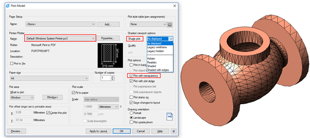 GstarCAD 2018 i nowe opcje druku